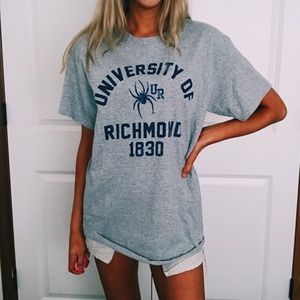University of Richmond oversized t-shirt